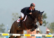 Photos 2-5: The Hong Kong jumping team, comprising Kenneth Cheng (Photo 2), Patrick Lam (Photo 3), Samantha Lam (Photo 4), all members of the HKJC Equestrian Team, and Jacqueline Lai (Photo 5), a former member of the Club's Junior Equestrian Team, defeats five Asian nations or regions and wins the bronze medal.