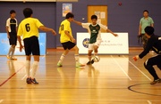 Photos 5, 6: The final of The Hong Kong Jockey Club Futsal Competition.