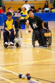 With the Club's support, the 3rd Asia and South Pacific Boccia Championships 2009 will be on staged in Hong Kong in August.