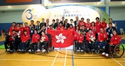 After capturing gold and silver medals in the sport at the 2008 Beijing Paralympics, the Hong Kong Boccia Team wins a total of six medals !V two gold, one silver and three bronze !V at the 3rd Asia & South Pacific Boccia Championships 2009.