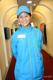 Athlete Wong Choi Ki has taken part in various major sports events in the past. This December, she will assume a different role as the Games' volunteer.  