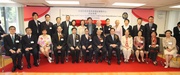 Club Chairman Dr John C C Chan (front row, 6th from right), Secretary for Food and Health Dr York Chow (front row, 6th from right), Executive Councillor Dr the Hon Leong Che-hung front row, (6th from left), Chairman of The Hong Kong Anti-Cancer Society, Dr Ko Wing-man (front row, 6th from left), and Club Executive Director, Charities, Legal & Corporate Secretariat Douglas So (front row, 1st from left) with the Exco members of The Hong Kong Anti-Cancer Society and other guests.