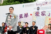 The Jockey Club!|s Executive Director, Charities, Douglas So says he!|s delighted to see the project is actively supported by the Housing Department and the Mutual Aid Committees from Tsui Ping (South) Estate.