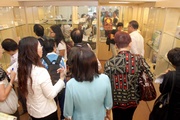 Photos 8/9/10: Participants pay a visit to the Jockey Club CADENZA Hub at Tai Po and learn more about its operations and promotion of primary care.