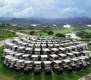 The purpose-built solar power system put into use at KSC can be adapted to all types and brands of golf carts.  It is the first golf course in the world to adopt such technology for its entire fleet.  The Jockey Club Kau Sai Chau Public Golf Course was one of the joint developers of the system.
